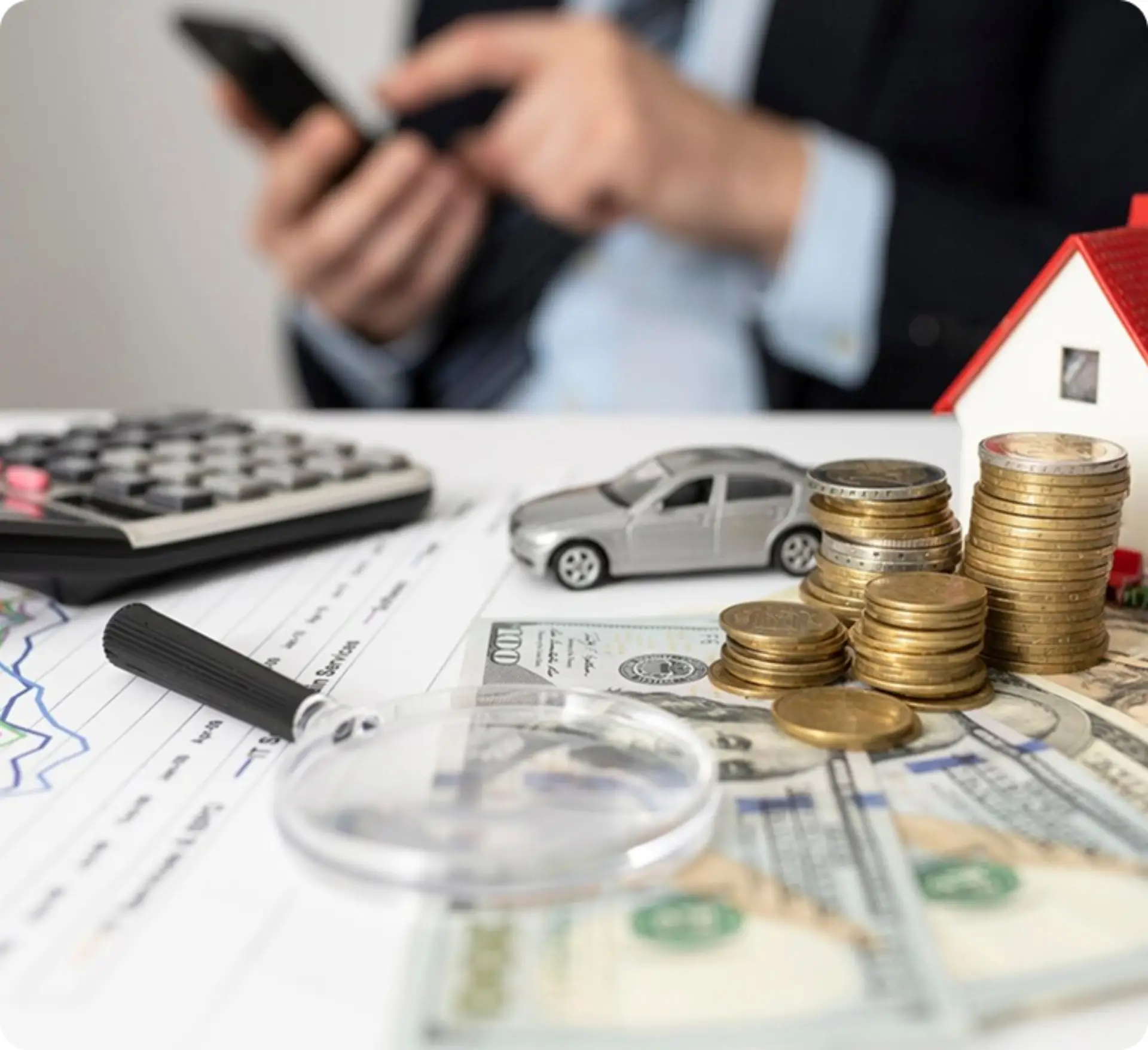 Supporting services for financial services organisations