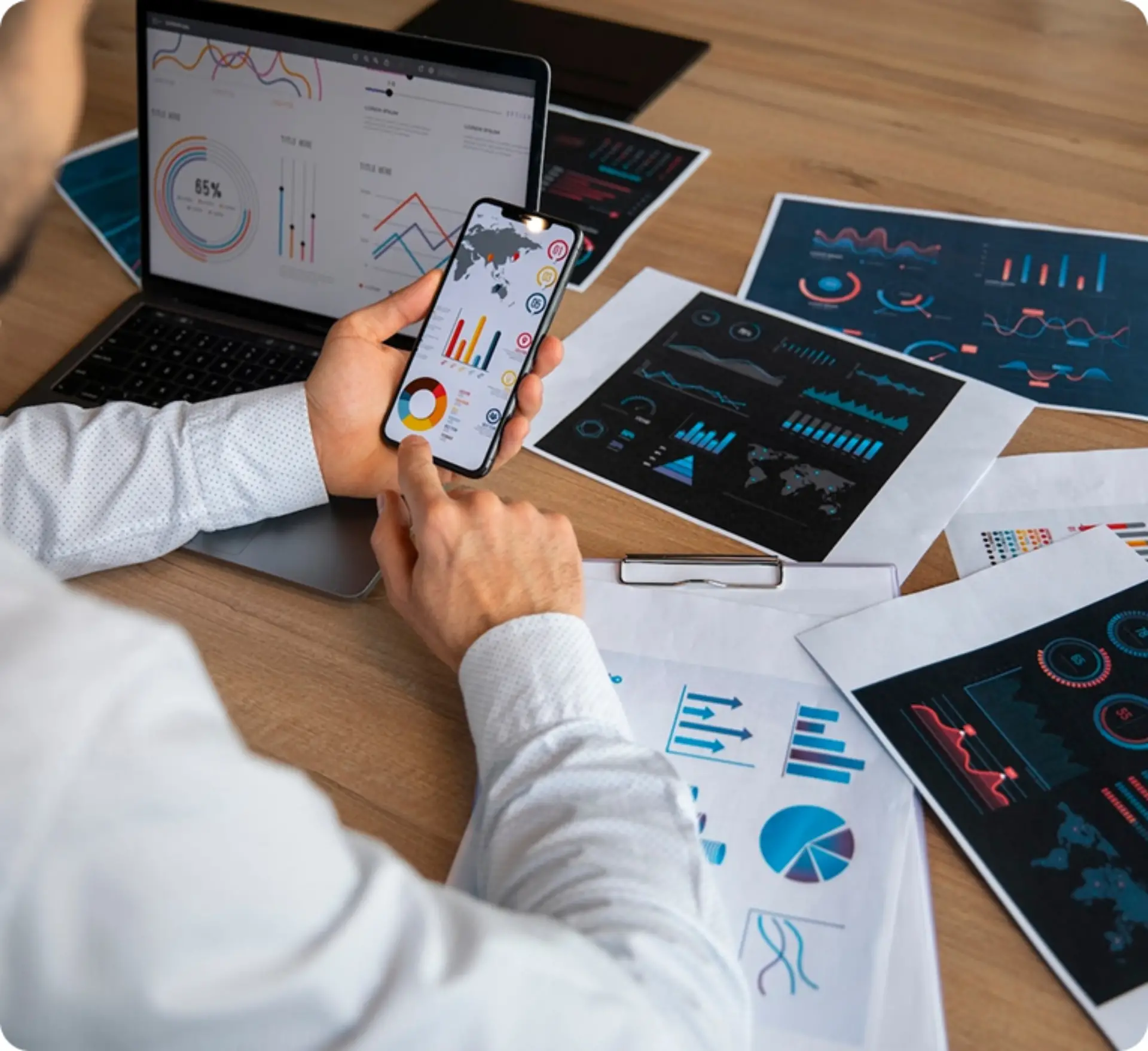 Reporting automation reducing reporting time across multiple business departments